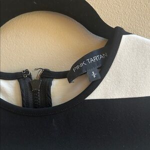 Pink Tartan Monochrome Dress